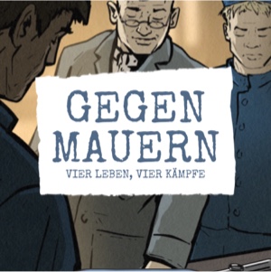 Serious Game „Gegen Mauern“; Startscreen