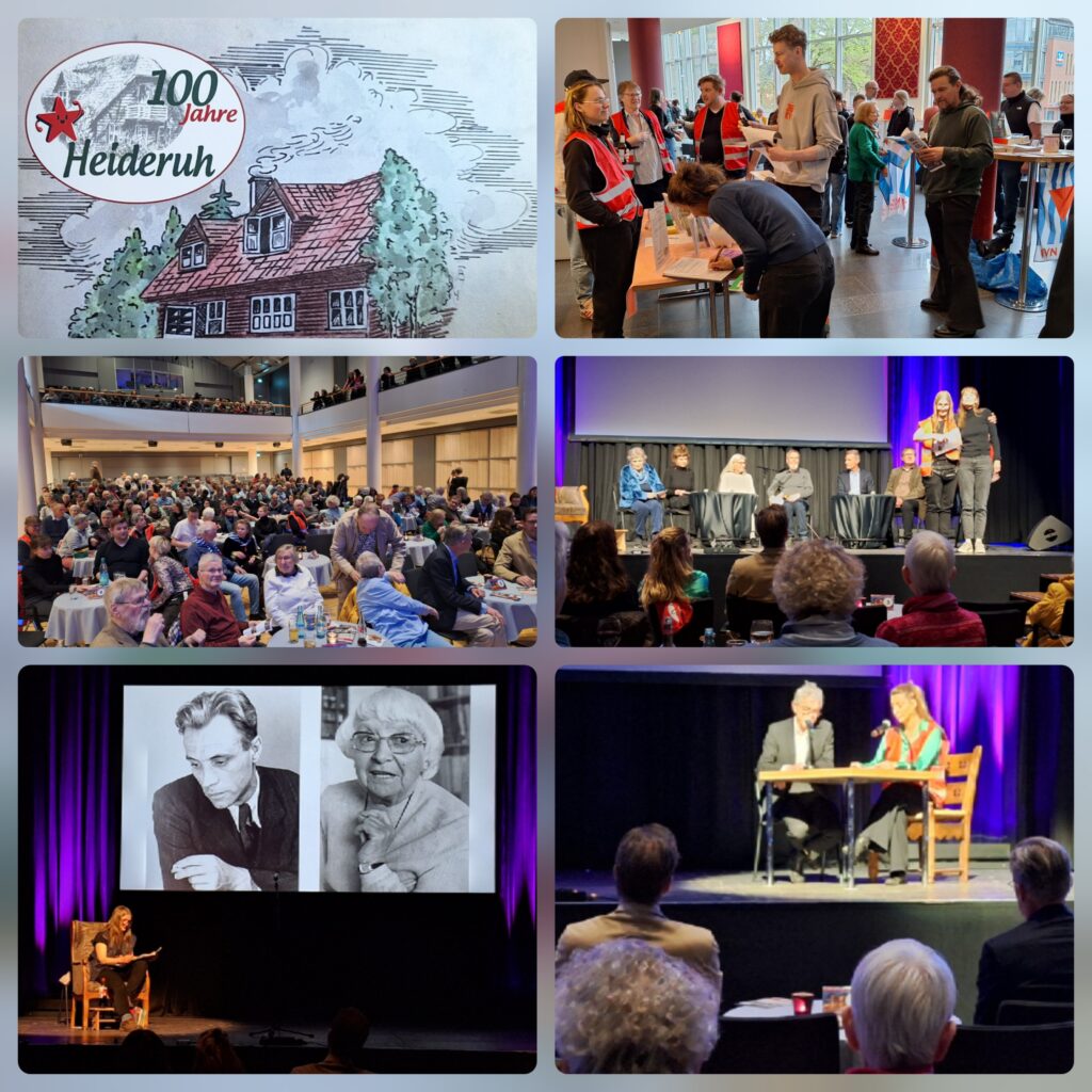 Fotocollage 1 zur Heideruh Veranstaltung in der Empore Buchholz am 19.4.26