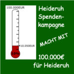 Heideruh Spendenkampagne: 100.000€ für Heideruh