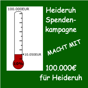 Heideruh Spendenkampagne: 100.000€ für Heideruh